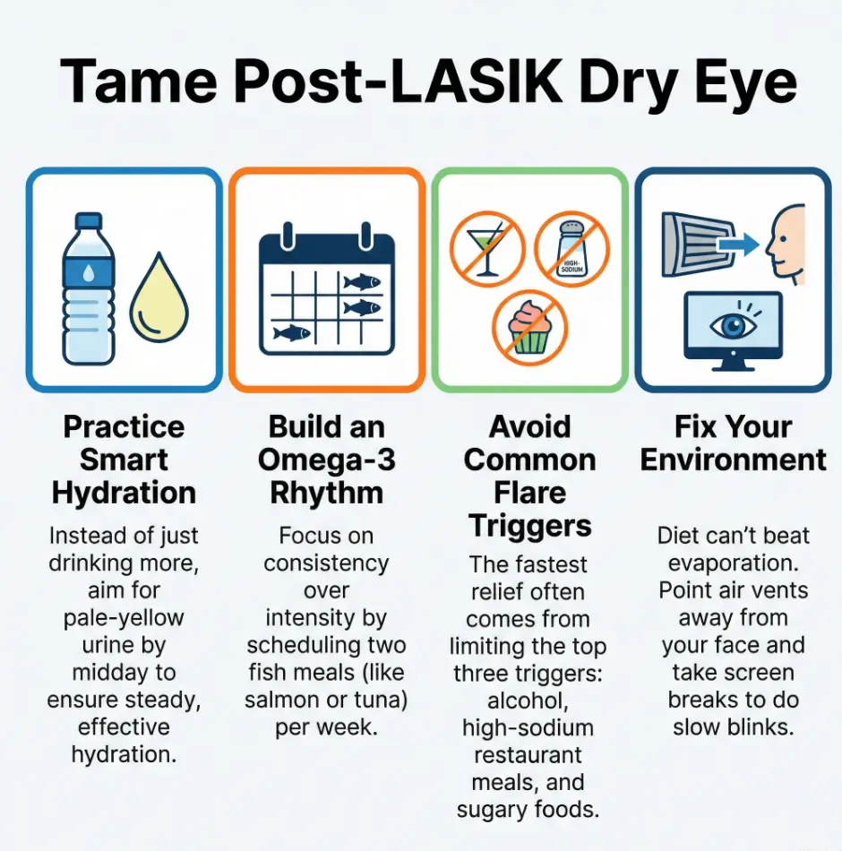 Diet for Dry Eyes After LASIK