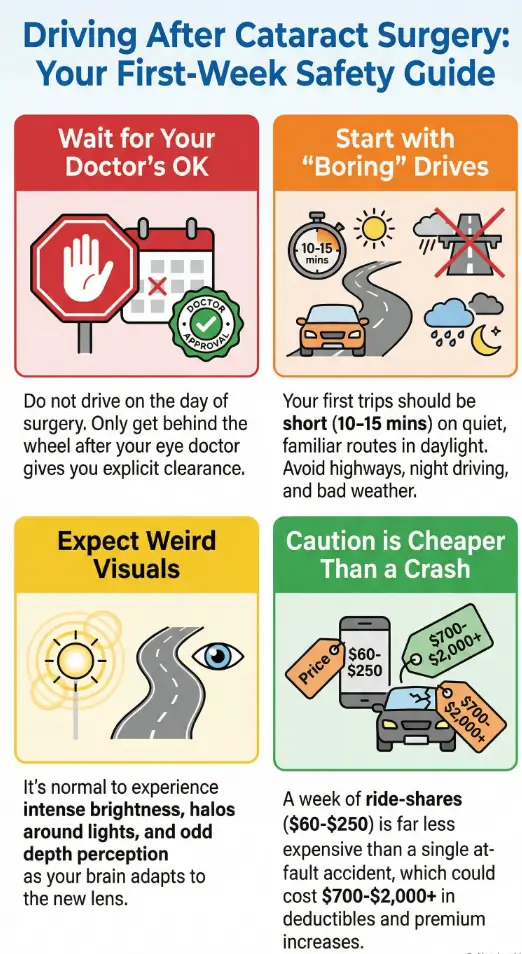 Driving After Cataract Surgery