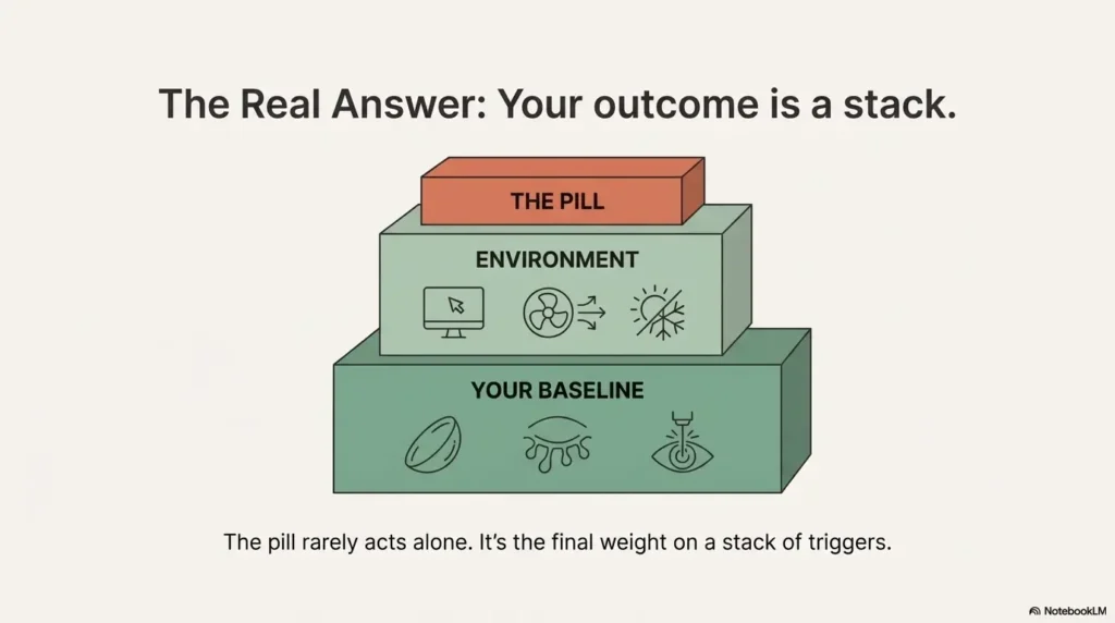 Dry eye Claritin vs Zyrtec vs Allegra
