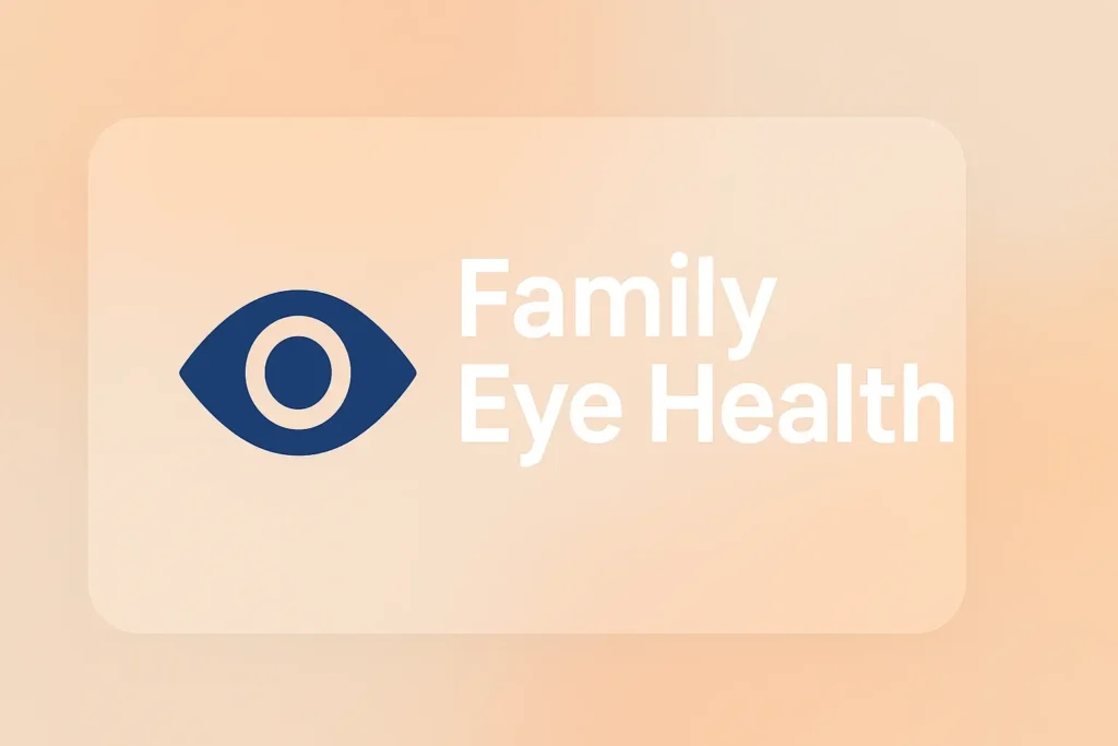 Family history of eye disease