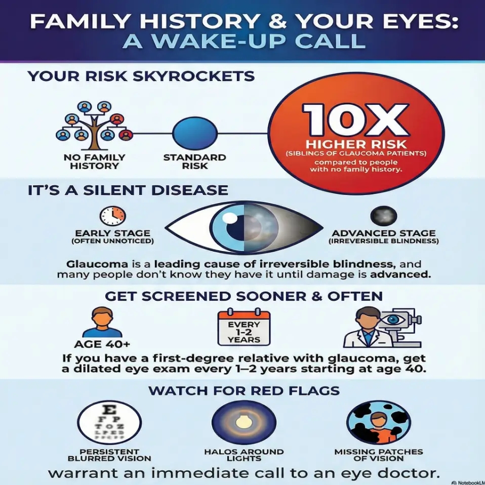 Family history of eye disease