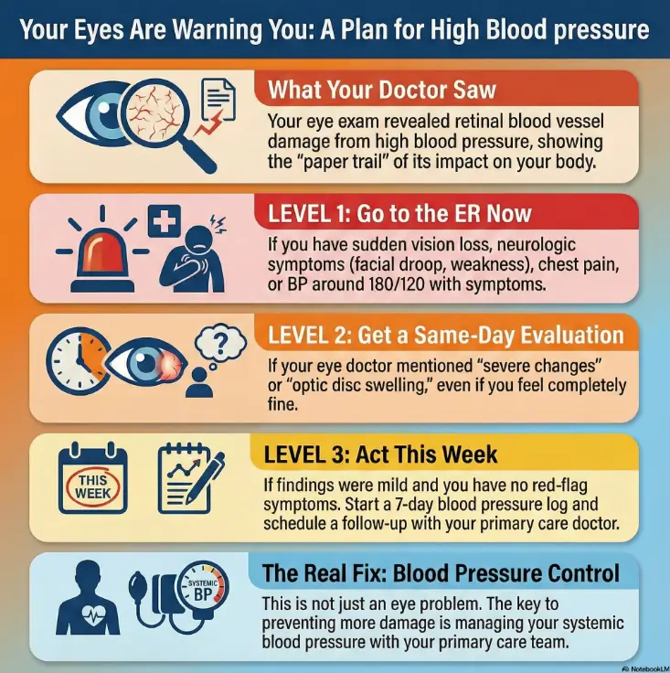 Hypertensive retinopathy