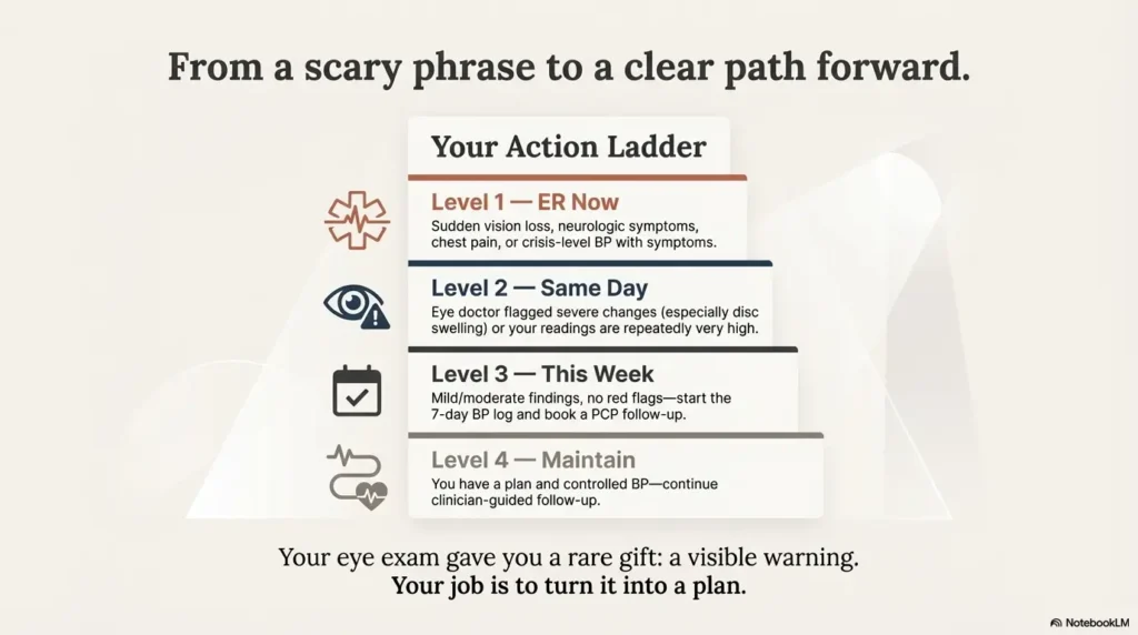 Hypertensive retinopathy