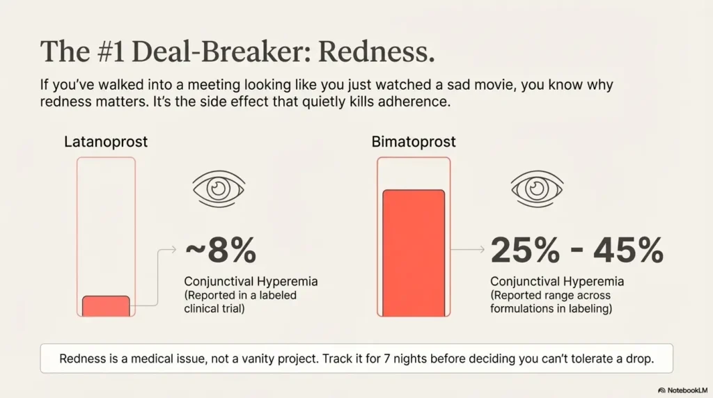 Latanoprost vs Bimatoprost