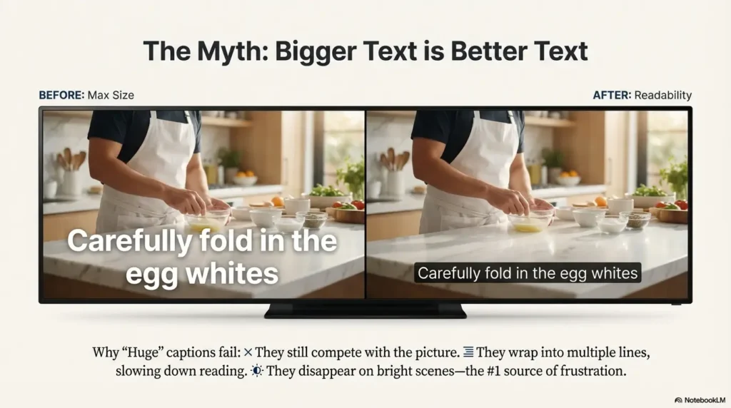 Smart TV subtitles for AMD