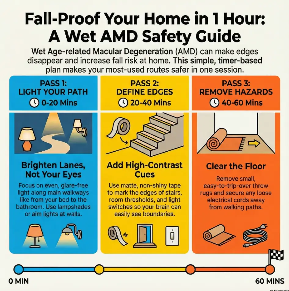 Wet AMD home safety checklist