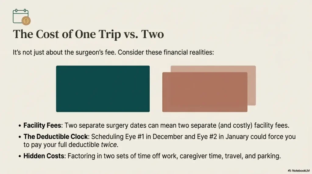 cataract surgery one eye or both