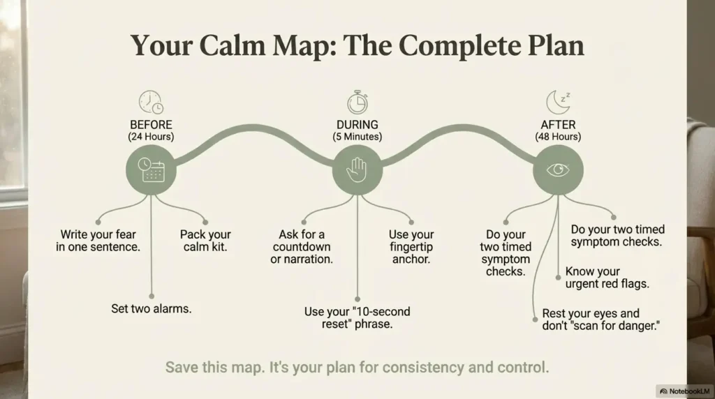 wet AMD injection anxiety in your 70s