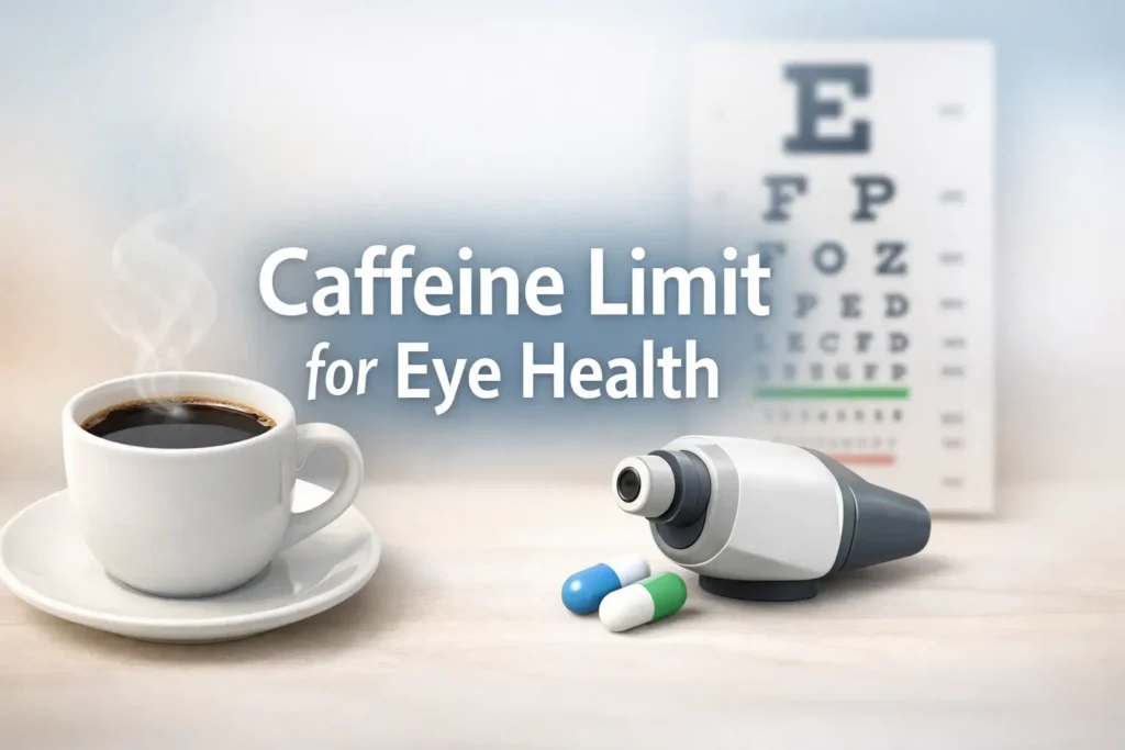 Coffee limit for glaucoma suspect
