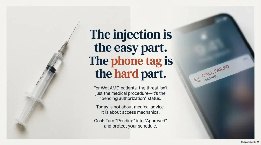 Medicare Advantage step therapy wet AMD