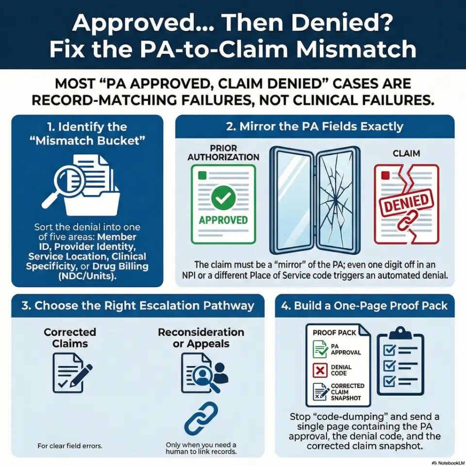 intravitreal injection claim denied