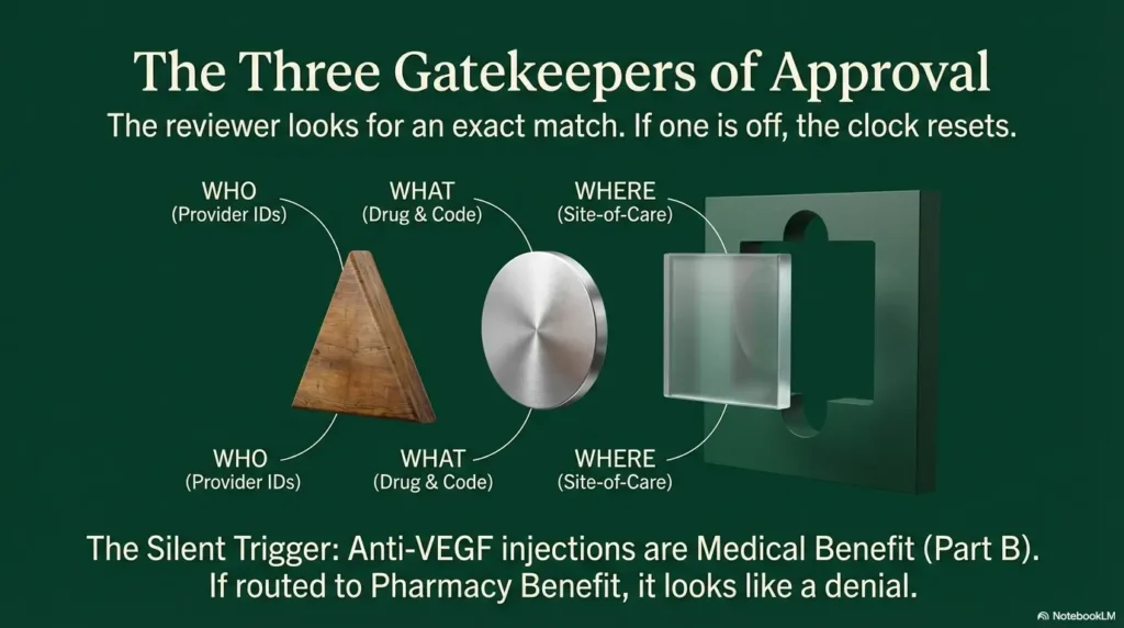 Medicare Advantage prior auth wet AMD