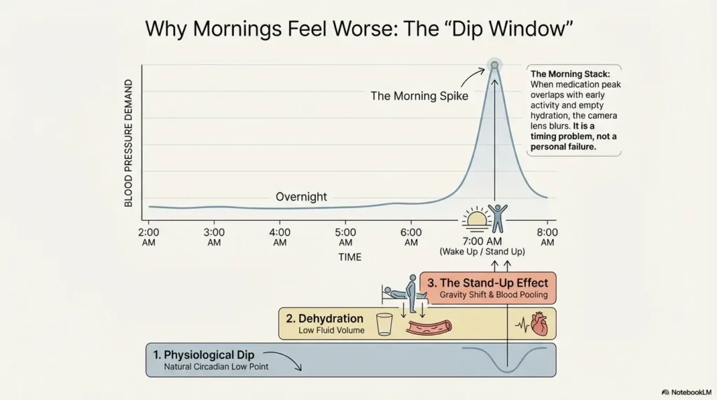 blood pressure medication dizziness and blurry vision