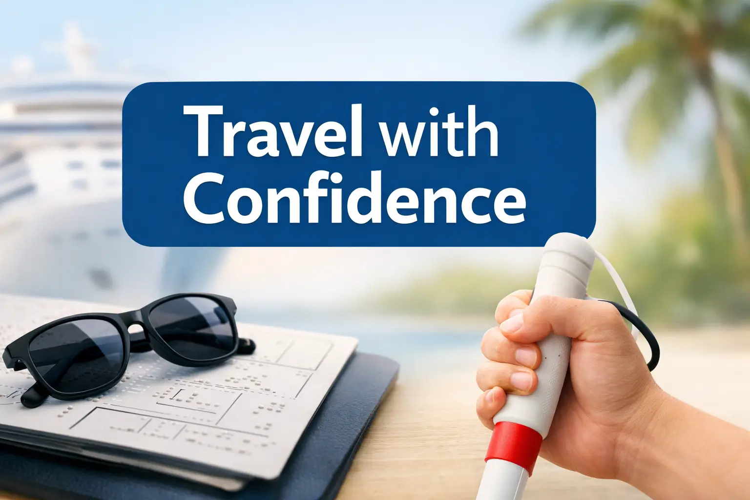 low vision travel tips