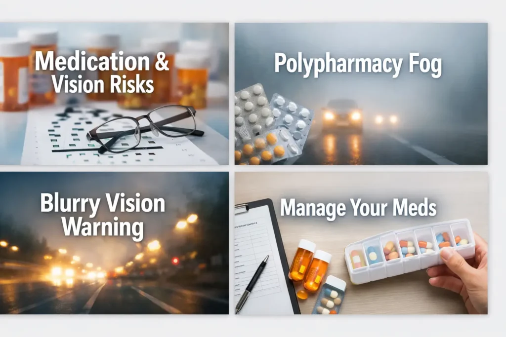 polypharmacy and vision problems