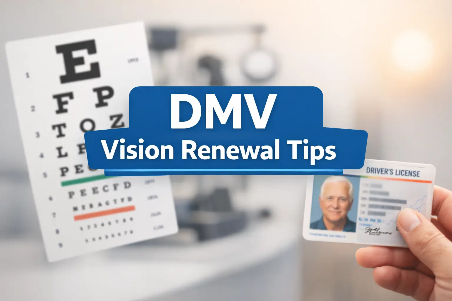 senior DMV vision renewal