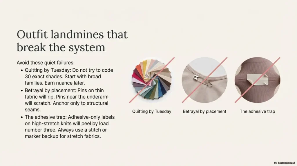 low vision clothing tag system