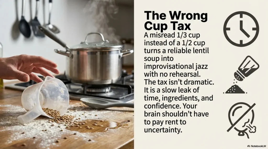 low vision measuring cups