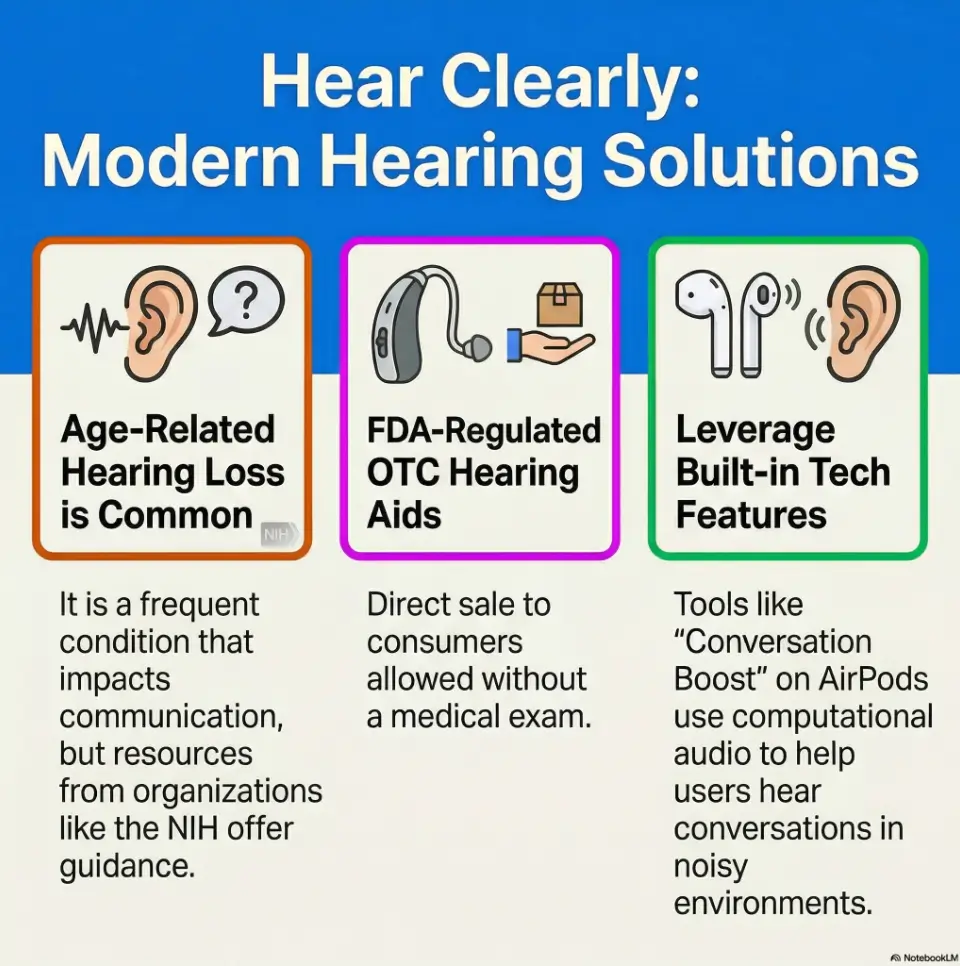 AirPods Conversation Boost for seniors