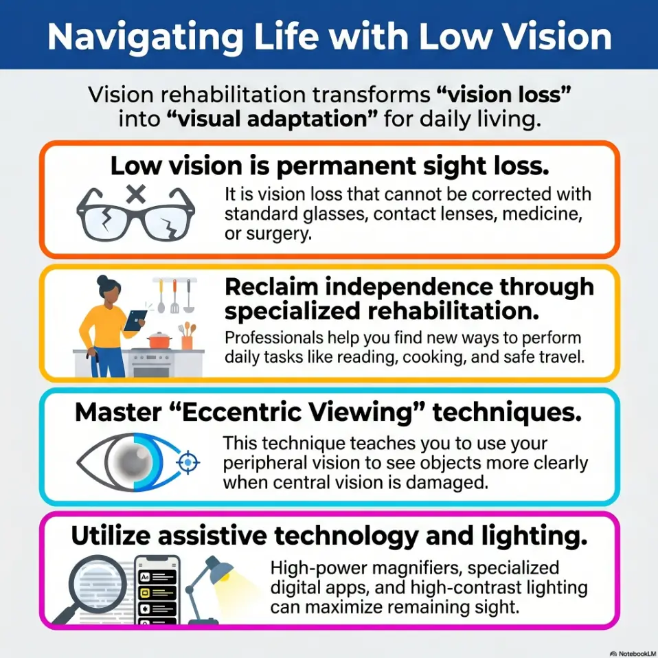 eccentric viewing practice