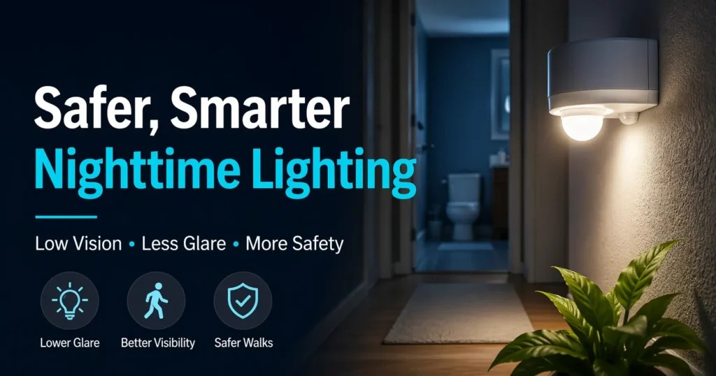 motion sensor light too bright