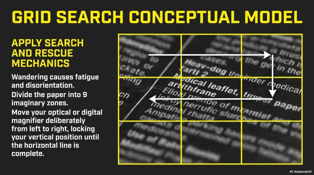 read medicine leaflets with low vision