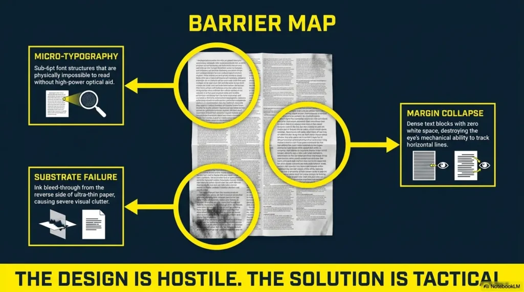 read medicine leaflets with low vision