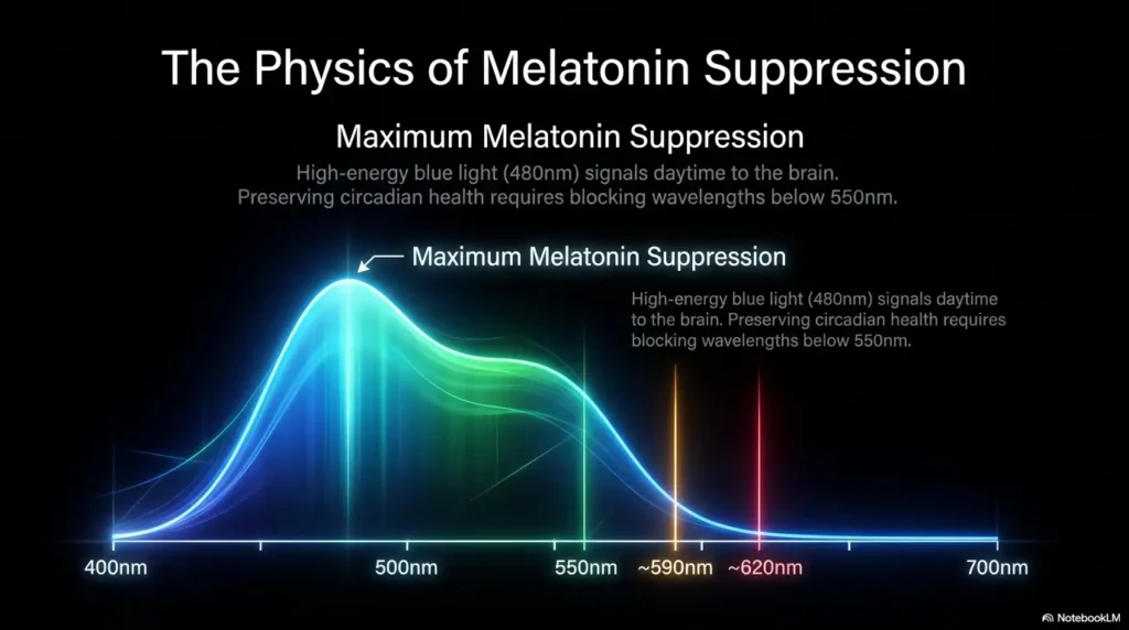 red vs amber night light