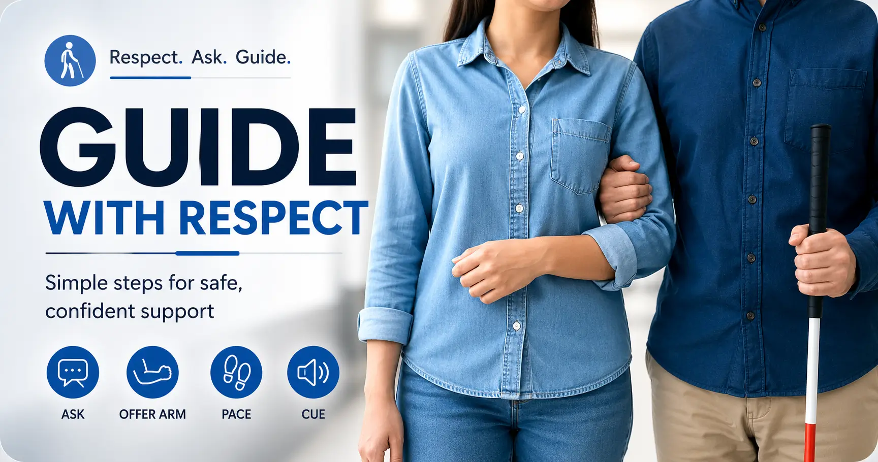 sighted guide assistance