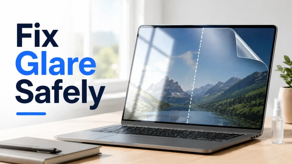 Anti-glare screen protector