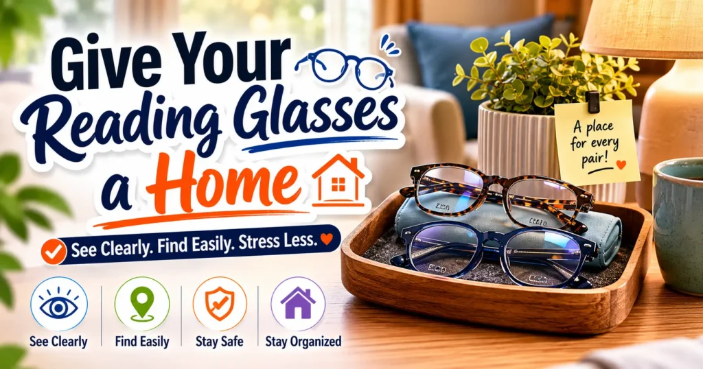 best places to keep reading glasses