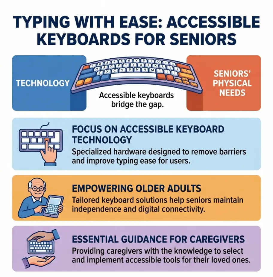 larger keyboard buttons for older adults