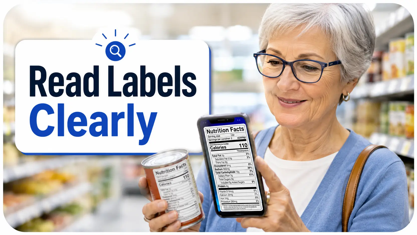 nutrition labels for aging eyes