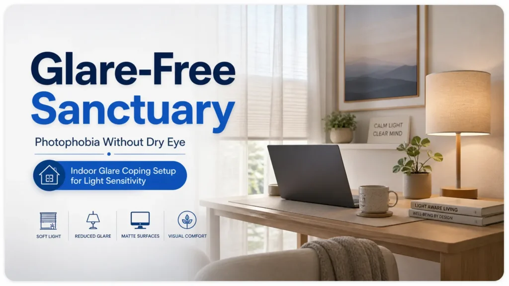 photophobia without dry eye