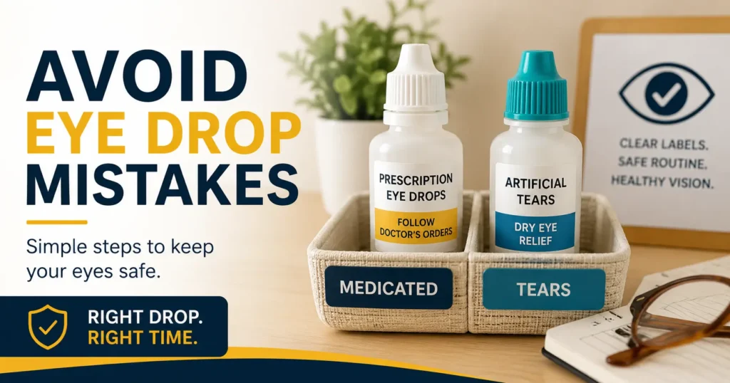 senior eye drop safety