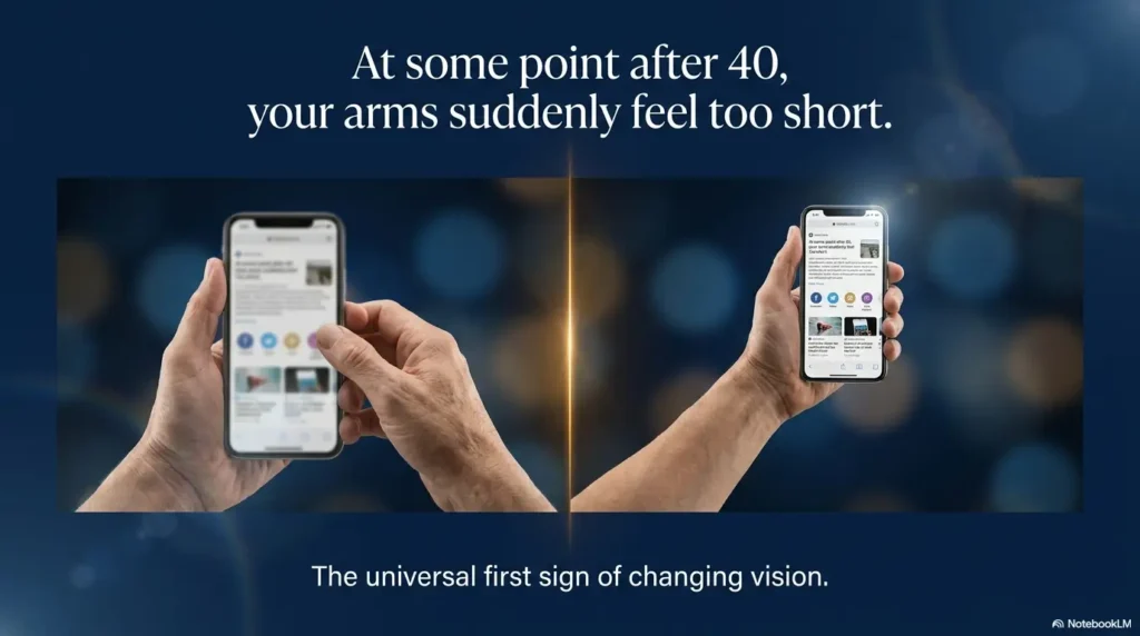 senior near vision problems
