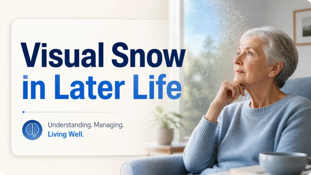 visual snow syndrome in older adults