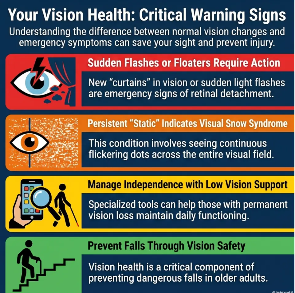 visual snow syndrome in older adults