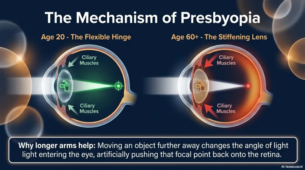 Near vision problems in seniors