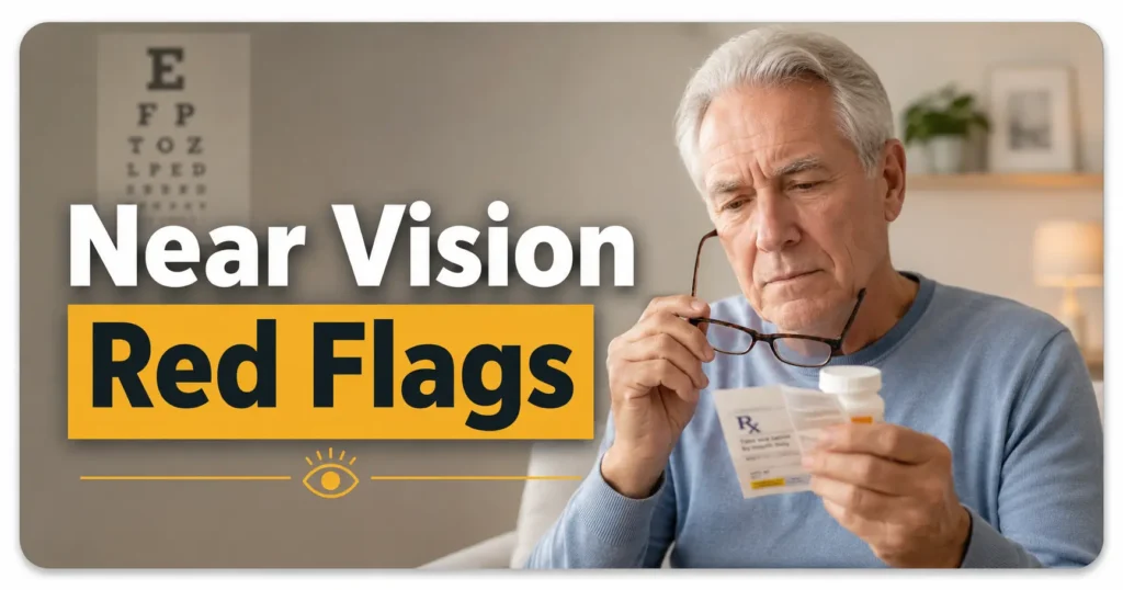 Near vision problems in seniors