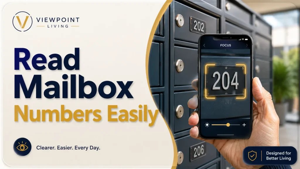 how to read apartment mailbox numbers