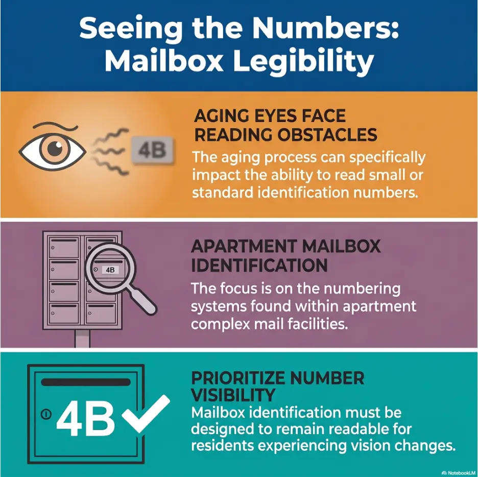 how to read apartment mailbox numbers