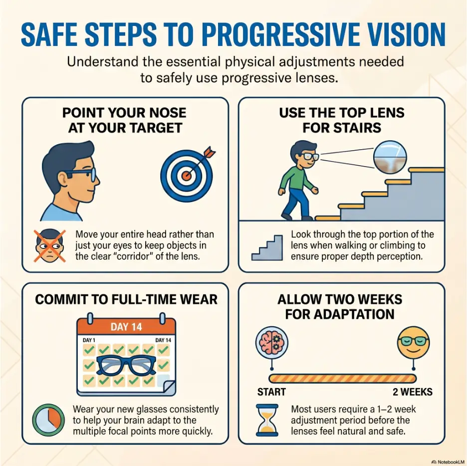 progressive lenses dizziness