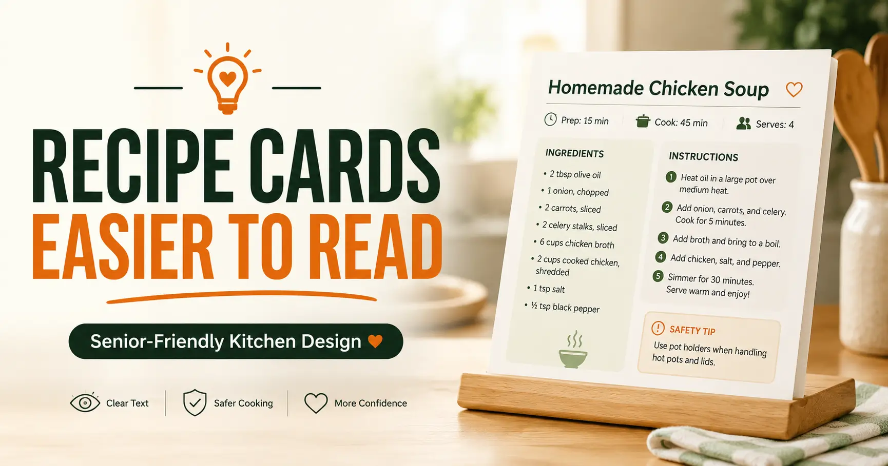 recipe cards for seniors